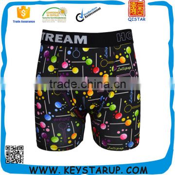 Men Boxer And Underwear Colorful Sublimation Printed