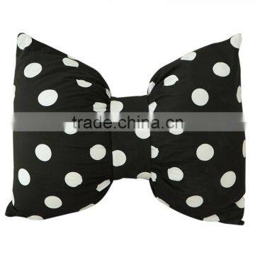 S17024A Lovely Stripe Bow Children Kids Car Pillow Cushion photo-3