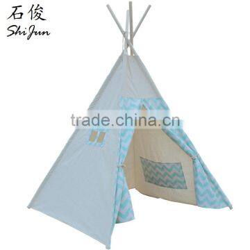 ShiJ Tipi Chevron Cotton Kids Teepee