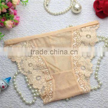 Sexy Lace Panty Women Panties Sexy Transparent Ladies Underwear Panties Mature Women Underwear photo-3