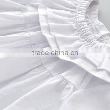 Wholesale Turn-down Collar Kids Shirt Girl Blouse Blank photo-4