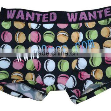 hot sexy organic cotton kids thong underwear boxer shorts for boys