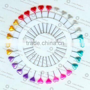 Wheel Assorted Colored Decorative Pearl Head Corsage Pins002