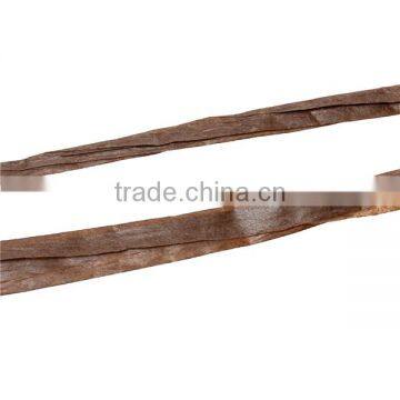 Raffia Paper Jewelry Ribbon Cord Coffee 0.2mm, 4.0mm-8.0mm, 2 Rolls (Approx 20 M/Roll) photo-3