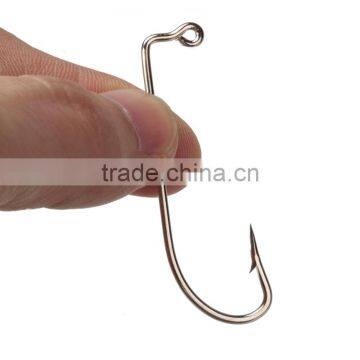 High Quality Size 3/0 Fishing Tools Lot 100PCS Jig Hook Jig Big Stainless Steel Fishing Hooks White Color Fish Hook photo-6