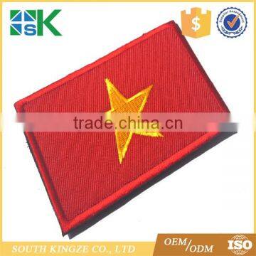 Stylish Vietnam Clothing High Quality Custom Flag Embroidery Patch photo-3