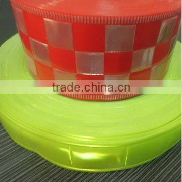 High Prismatic Reflective Pvc Tape / PVC Crystal Reflective Tape / Warning Reflective Tape Pvc