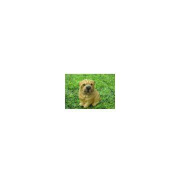 2011 polyresin decorative dog figurine, resin dog