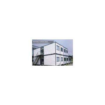 Two Storey Prefabricated Accommodation , Multi Family Modular Homes For Staff dormitory