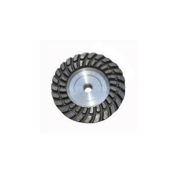 Double Layer Turbo Segment Aluminum Grinding Cup Wheel DGW-02
