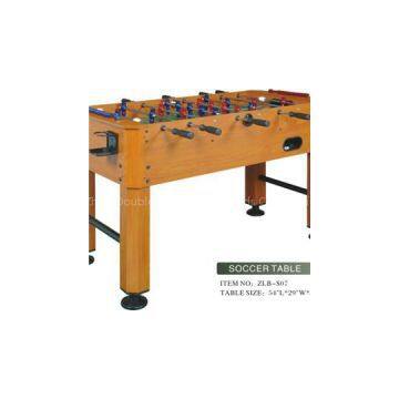 Wood Grain PVC Laminated Soccer Table