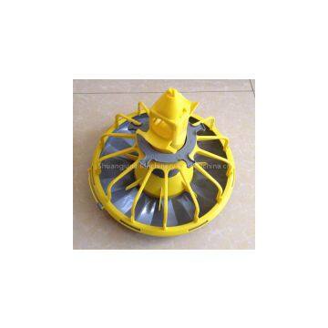 pan feeding system for broiler flooring ground feeding