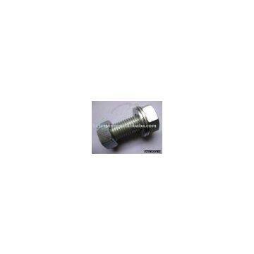 Hexagon Bolt,DIN933;zinc Plated