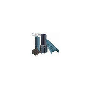 Commercial , School Aluminium Window Profiles Silvery Color  6063 6060 6061