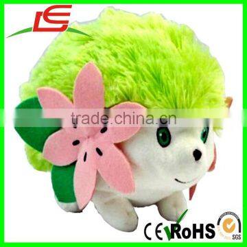 hot sale 9in Shaymin pockete monster soft plush toy doll