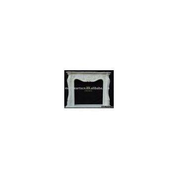 marble fireplace