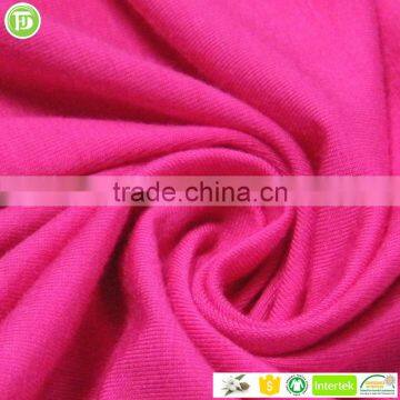 Cotton Fabric 40S 95%long Stapled Cotton 5%spandex Knitted Cotton Fabric