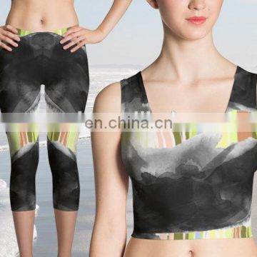 women sport leggings fitness custom pants custom lycra tights