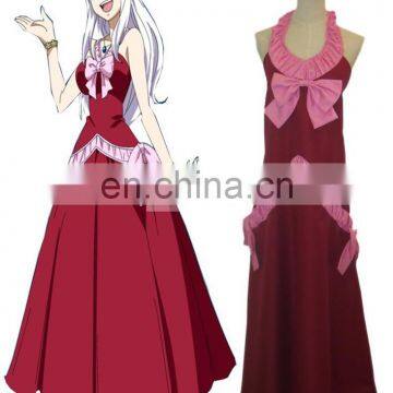 Rose Team-Fairy Tail Mirajane.Strauss Evening Dress Anime Sexy Halloween Carnival Costume