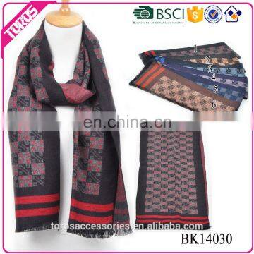 TOROS BSCI Certification Wholesale Good Quality Men Viscose Scarf