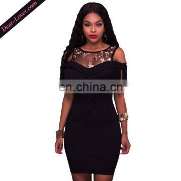 Summer New Party Wear Fringes women sexy bodycon dress