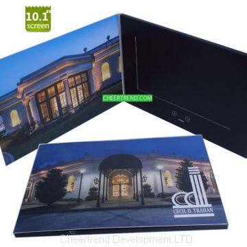 Florida House customized 7 inch tft lcd screen Video brochure/video greeting card for advertising