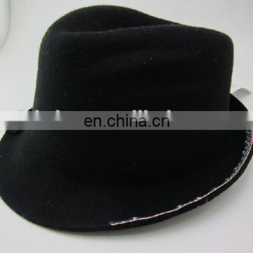 Stylish trilby hat