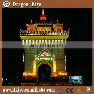 2016 Customised Popular Lanterns Castle Shape Lanterns for City photo-3