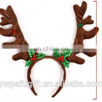Christmas Holiday Party Decoration Christmas Deer Reindeer Antlers Headband photo-6