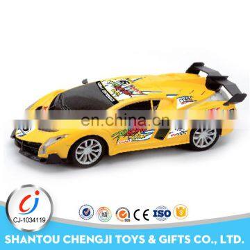 2017 Funny plastic 4ch mini car racing games for boys with light