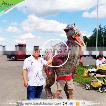 Popular Artificial Walking Realistic Dinosaur Costume photo-5