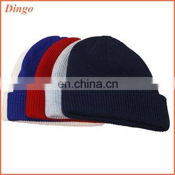 100% Acrylic Man Knitted Beanie Hat Cap