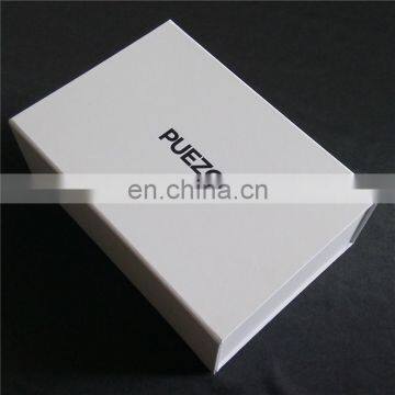 Made For Netherland Shoes Brand 36X25X13cm Matte White Rigid Folding Box Shoe Box Manufacturer