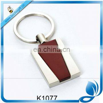 wooden metal keychain