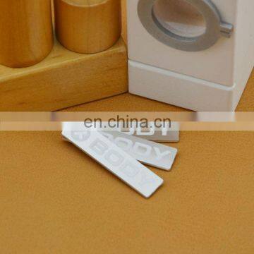 die-casting aluminum logo,3m sticker for furniture