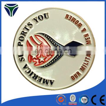 Zinc Iron customized souvenir military pin badge