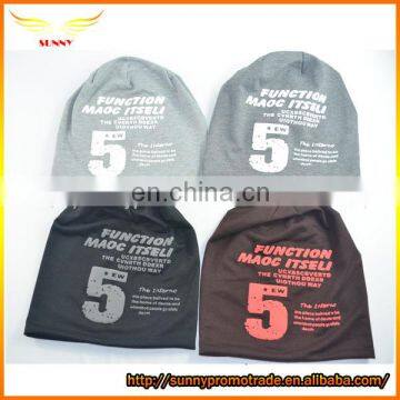 Polyester fabric offset printing beanie hats