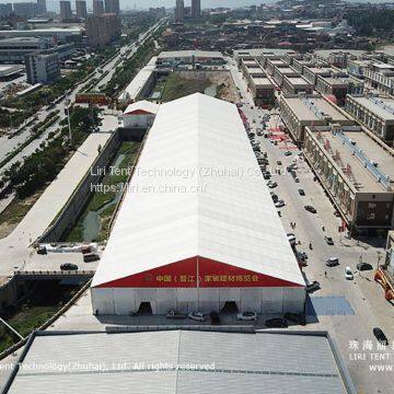 50x240 м крупная алюминиевая конструкция шатра для выставок