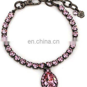 2010 fashion rhinestone pet collar