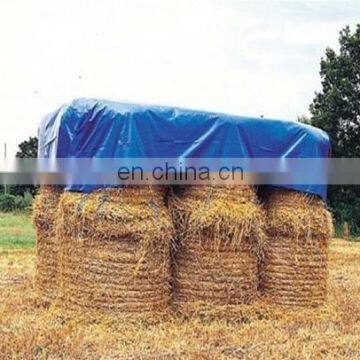 high quality waterproof pe tarpaulin for covering hay bale