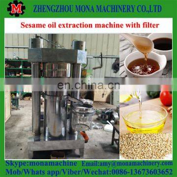 High Quality Easy to Operate Olive Oil Extraction Machine/cashew Nut Oil Press Machine/sesame Oil Press Machine photo-2