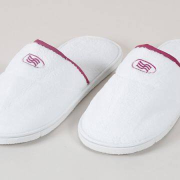 ELIYA white waffle hotel disposable non woven slippers