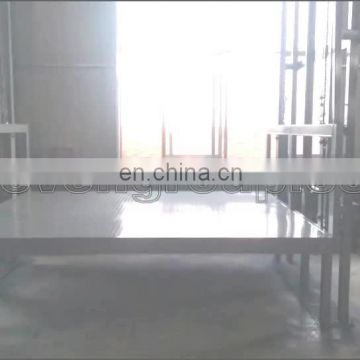 7LSJD Shandong SevenLift hydraulic material warehouse freight guide rail chain lift platform elevator china