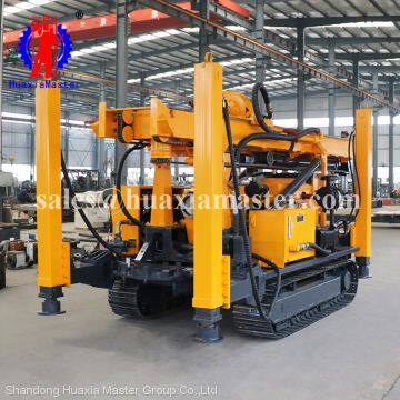 full hydraulic air drilling rig JDL-400 from huaxia master /soil layer and bed rock water well drilling machine for sale