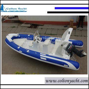 580cm Rigid Inflatable Boat With Complete Accessories photo-4