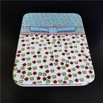 Custom Size Cereal Tin Box Colored Tin Pencilcase