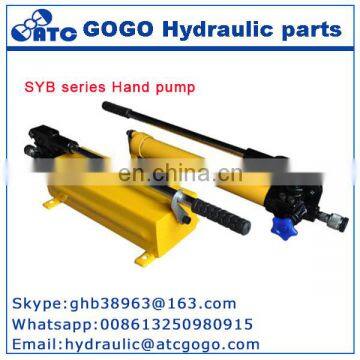 Manual hydraulic pump SYB series ,hand-cranked hydraulic pump ,high-pressure oil pump