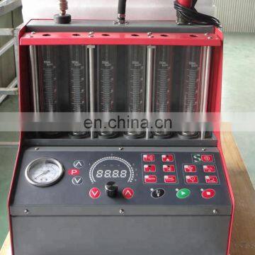 JH-601A high quality 6 cylinders ultrasonic injector cleaner and tester high quality equally with l-aunch