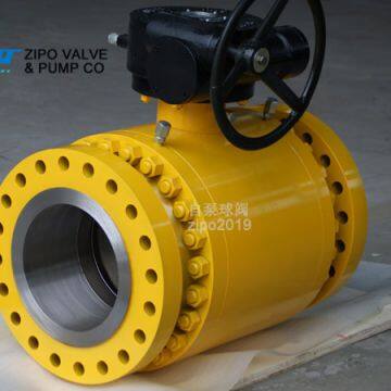 API6D Stellite or Tungsten Carbide Overlaid Metal Seated Ball Valve photo-4