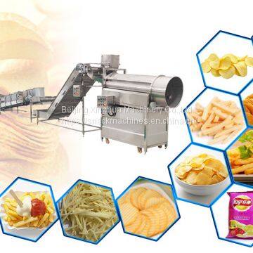 Automatic Fried Potato Chips Making Process